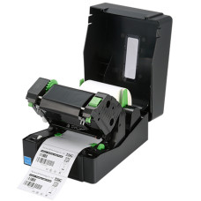 Стационарный принтер TSC TE210 (прямая термопечать, 203dpi, макс. ширина ленты: 112мм, обрезка ленты ручная, USB, Ethernet, RS-232, LPT)