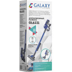 Ручной пылесос Galaxy Line GL 6231 (контейнер, мощность всысывания: 30Вт, пылесборник: 0.6л, потребляемая мощность: 100Вт)