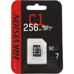 Карта памяти microSDXC 256Гб Hikvision (Class 10, 92Мб/с, без адаптера)