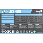 Блок питания Aerocool VX Plus 400W (ATX, 400Вт, 20+4 pin, ATX12V 2.3, 1 вентилятор)