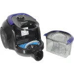 Пылесос Samsung VC18M21A0SB (сухая, контейнер, мощность всасывания: 380Вт, пылесборник: 1.5л, потребляемая мощность: 1800Вт)