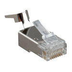 Коннектор Hyperline PLUG-8P8C-UV-C6-TW-SH-10