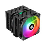Кулер для процессора ID-Cooling SE-207-XT ARGB (Socket: 1150, 1151, 1155, 1156, 1200, 1700, 2011, 2066, AM4, алюминий+медь, 30,5дБ, 4-pin PWM)