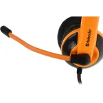 Гарнитура DEFENDER Warhead G-120 (оголовье, с проводом, 2м, накладные, 2 x mini jack 3.5 mm)