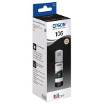 Чернильный картридж Epson 106BK (фото черный; 70стр; L7160, 7180)