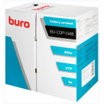 Кабель сетевой Buro BU-COP-048 (медь, 0.48мм, 305м, 4пары)