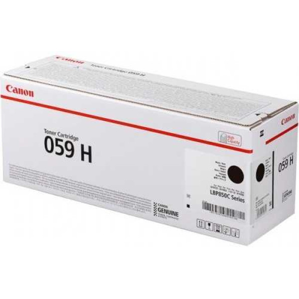 Картридж Canon 059 H BK (черный; 15500стр; LBP 852Cx)