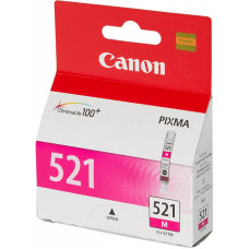 Чернильный картридж Canon CLI-521M (пурпурный; 447стр; 9мл; iP3600, 4600, MP540, 620, 630, 980)