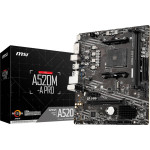 Материнская плата MSI A520M-A PRO (AM4, AMD A520, 2xDDR4 DIMM, microATX, RAID SATA: 0,1,10)