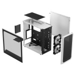 Корпус Fractal Design Focus 2 RGB White TG Clear Tint (Midi-Tower)