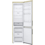 Холодильник LG GA-B509CECL (No Frost, A+, 2-камерный, объем 419:292/127л, инверторный компрессор, бежевый)