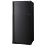 Холодильник Sharp SJ-XE55PMBK (No Frost, A++, 2-камерный, объем 536:388/148л, инверторный компрессор, 80x175x73,5см, чёрный)