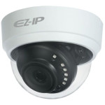 Камера видеонаблюдения Dahua EZ-HAC-D1A21P-0280B (аналоговая, купольная, уличная, 2Мп, 2.8-2.8мм, 1920x1080, 25кадр/с)