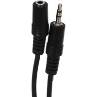 Удлинитель VCOM (Jack 3.5mm (m), mini jack 3.5 mm (f)) [VAV7179-1.5M]