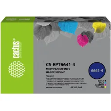 Чернила Cactus CS-EPT6644 (желтый; 100мл; Epson L100, L110, L120, L132, L200, L210, L222, L300, L312, L350, L355, L362, L366, L456, L550, L555, L566, L1300) [CS-EPT6644]