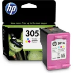 HP 305XL (многоцветный; 5стр; DJ 2320, 2710, 2720)