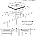 Варочная поверхность Electrolux EHF6232FOK