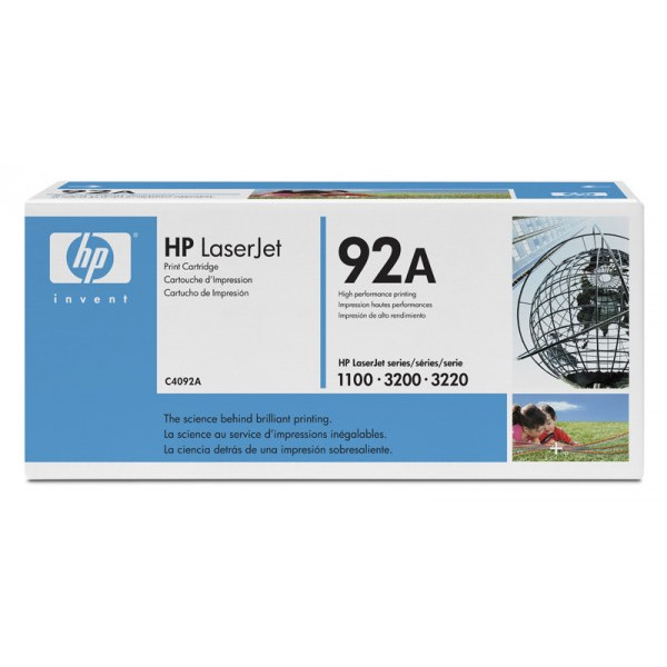 Картридж HP 92A (черный; 2500стр; LJ 1100, 3200)