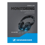 Наушники Sennheiser HD 280 Pro (проводные мониторные оголовье закрытые, 3м, 3.5 мм)