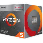 Процессор AMD Ryzen 5 3400G (3700MHz, AM4, L3 4Mb, Radeon RX Vega 11)