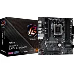 Материнская плата ASRock B650M PG LIGHTNING (AM5, AMD B650, 4xDDR5 DIMM, microATX, RAID SATA: 0,1,10)