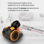 Пылесос Starwind SCV2285 (сухая, контейнер, мощность всасывания: 350Вт, пылесборник: 3.5л, потребляемая мощность: 2200Вт)