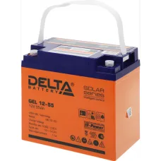 Батарея Delta GEL 12-55 (12В, 55Ач) [GEL 12-55]