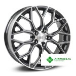 RST R198 R18/6.5J PCD 5x114,3 ET 37 ЦО 66,5 черный с полированной лицевой поверхностью