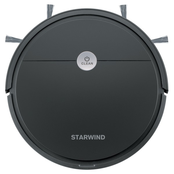 Робот-пылесос Starwind SRV5550 (влажная, сухая, контейнер, пылесборник: 0.3л, потребляемая мощность: 15Вт)