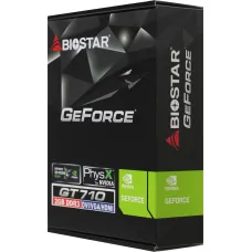 Видеокарта GeForce GT 710 954МГц Biostar (DDR3, 64бит, 1xDVI, 1xHDMI) [VN7103THX6]