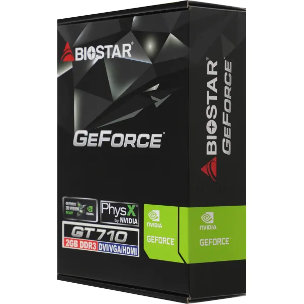 Видеокарта GeForce GT 710 954МГц Biostar (DDR3, 64бит, 1xDVI, 1xHDMI)