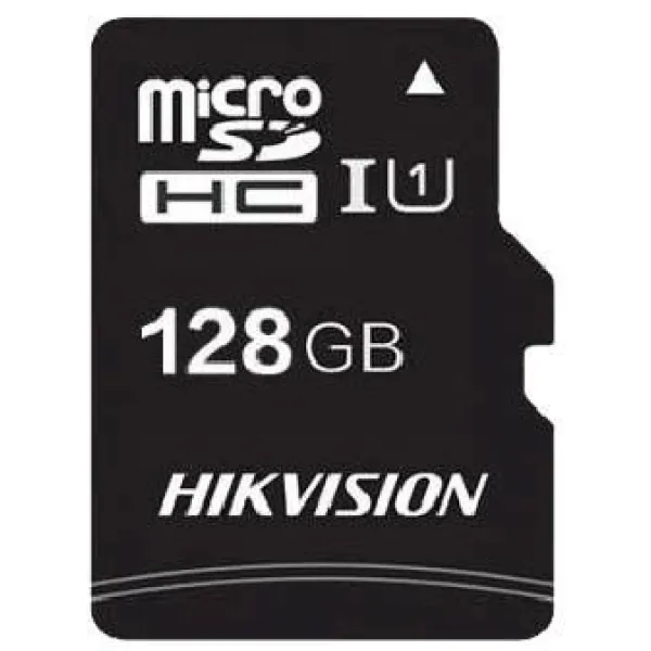Карта памяти microSDXC 128Гб Hikvision (Class 10, 92Мб/с, UHS-I U1, адаптер на SD)