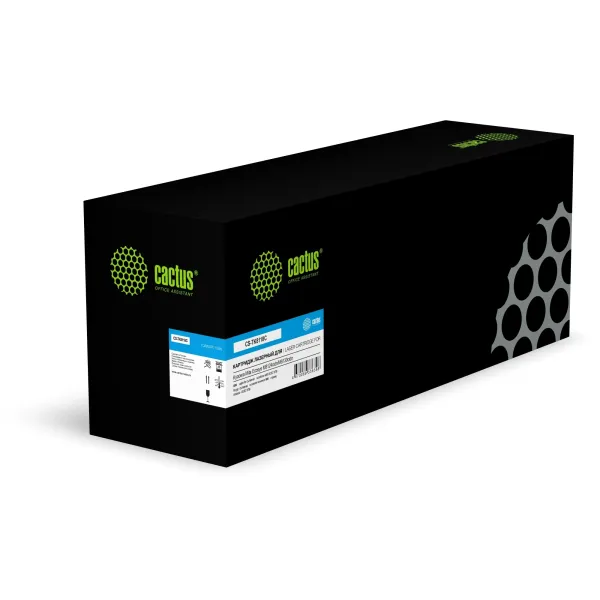 Тонер-картридж Cactus CS-TK8118C (голубой; 6000стр; Kyocera Mita Ecosys M8124cidn, M8130cidn)