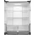 Холодильник Hyundai CM45083F (No Frost, A+, 3-камерный, Side by Side, инверторный компрессор, нержавеющая сталь)