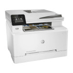 МФУ HP Color LaserJet Pro MFP M283fdn (A4, 21стр/м, 40'000стр в мес, RJ-45, USB)