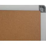 Демонстрационная доска Cactus CS-CBD-90X120 (90x120см, пробка/алюминий, рама алюминий, поверхность пробковая, коричневый)