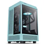 Корпус Thermaltake The Tower 100 Turquoise Black (Midi-Tower)