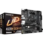 Материнская плата Gigabyte A520M DS3H V2 (AM4, AMD A520, 4xDDR4 DIMM, microATX, RAID SATA: 0,1,10)