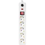 Сетевой фильтр IEK WFP10-16-05-05-N (1,5м, 5xEURO, 3,5кВт, 16А)