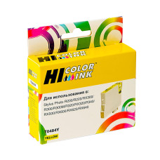 Чернильный картридж Hi-Black HB-T0484 (оригинальный номер: T0484Y; желтый; Stylus Photo R200, R300, RX500, RX600)