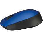 Мышь Logitech M171 Wireless Mouse Blue-Black USB (радиоканал, кнопок 3, 1000dpi)