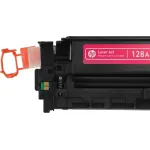 Тонер-картридж HP 128A (пурпурный; 1300стр; CM1415, CP1525)