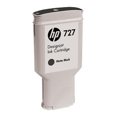 Чернильный картридж HP 727 (черный матовый; 300стр; 300мл; DJ T920, T1500, T2500) [C1Q12A]