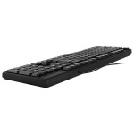 Клавиатура Oklick 100 M Standard Keyboard Black USB (классическая мембранная, 107кл)