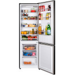 Холодильник Maunfeld MFF176SFSB (A+, 2-камерный, объем 263:188/75л, 54x176x55см, чёрный)