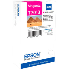 Картридж Epson C13T70134010 (пурпурный; 3400стр; Epson WP-4515 DN, Epson WP-4015DN, Epson WP-4595 DNF, Epson WP-4525 DNF, Epson WP-4095DN)