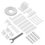 Холодильник полностью встраиваемый Maunfeld MBF19354NFWGR LUX Inverter (No Frost, A+, 2-камерный, инверторный компрессор, 540x1937x550см)