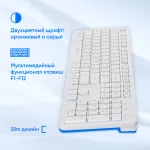 Клавиатура Oklick 500M White USB (классическая мембранная, 104кл)