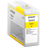 Картридж Epson C13T850400 (желтый; 80мл; SureColor SC-P800, SureColor SC-P800 (Roll Unit Promo))