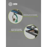 Стол компьютерный Cactus CS-EGD-BK-LED